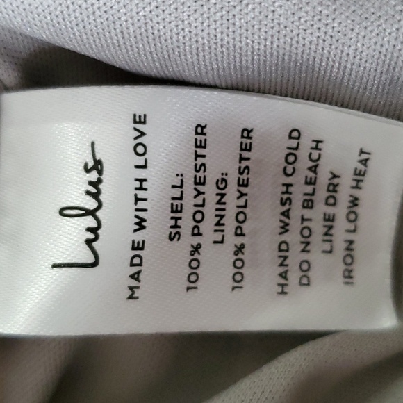 Lulus Disco nights silver sequin mini dress size M adjustable straps like new - Picture 11 of 11